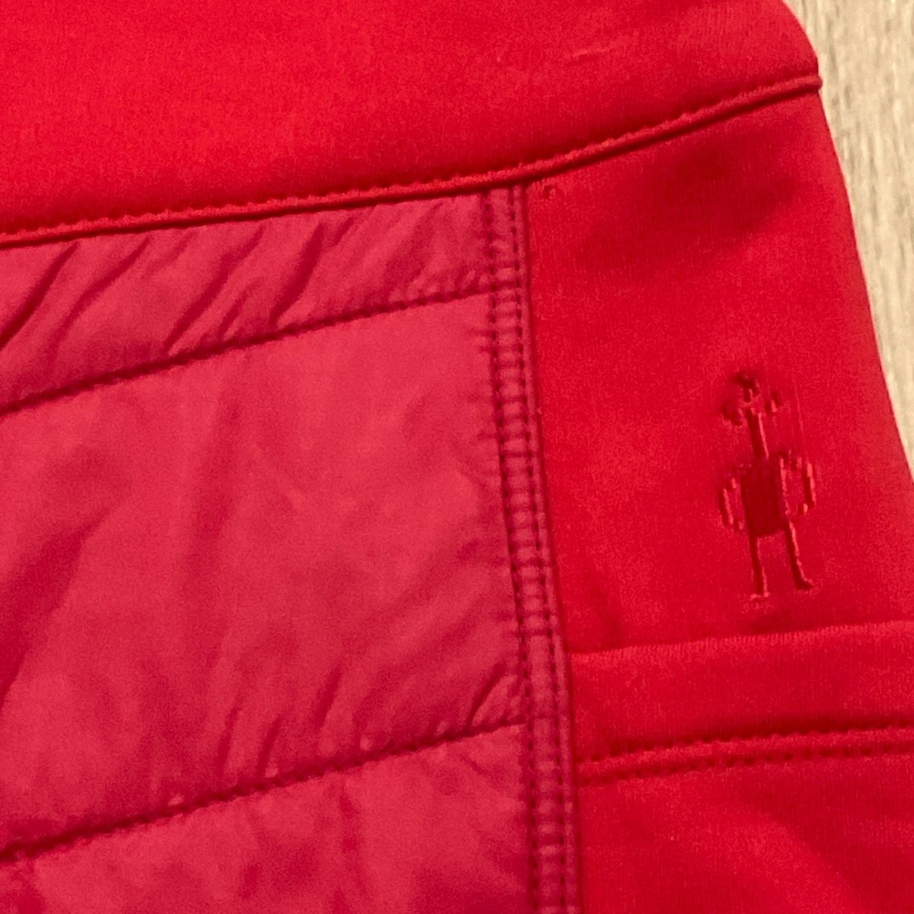 Smartwool smartloft 60 merino wool skirt quilted red NWT Medium - Picture 10 of 12